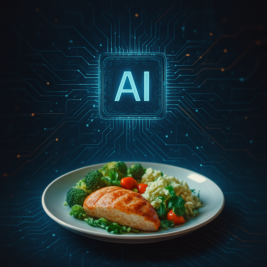 AIによる食事分析とカロリー計算のサムネイル画像