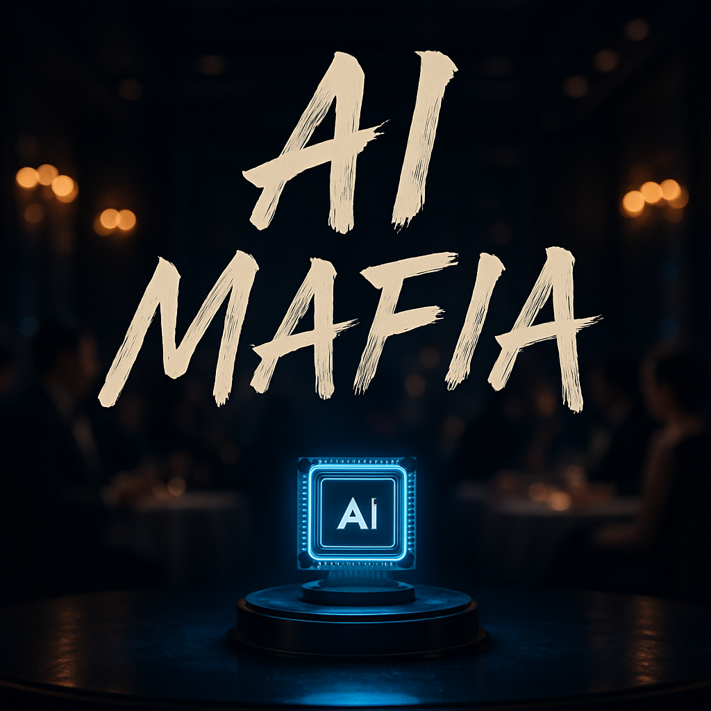 未来的なAIチップとAI MAFIAロゴのサムネイル画像